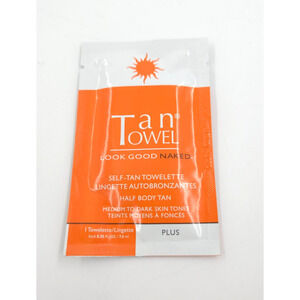 NEW Tan Towel Half Body CLASSIC Self Tan Towelettes Plus Version